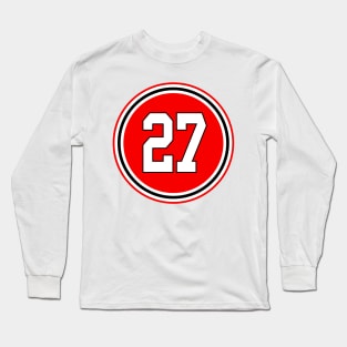 Adam Boqvist Number 27 Jersey Chicago Blackhawks Inspired Long Sleeve T-Shirt